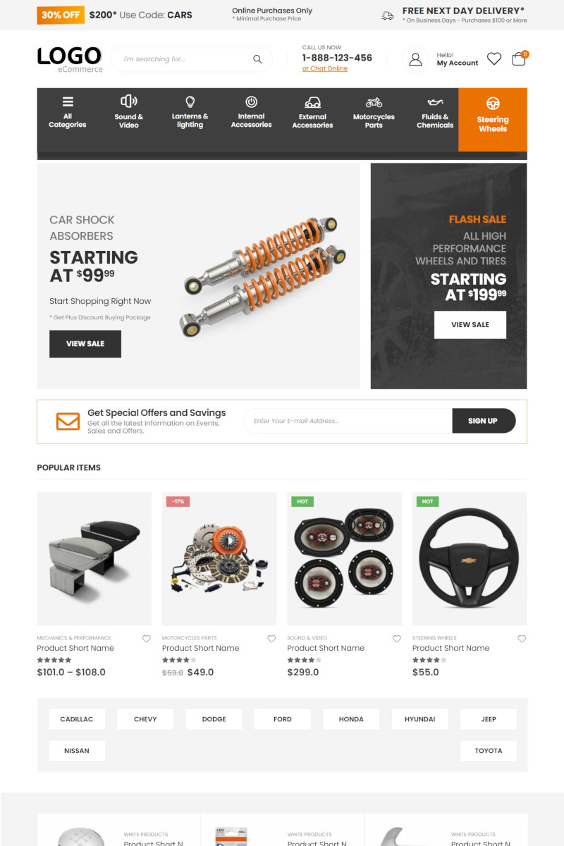 เว็บสำเร็จรูป - ecommerce Theme ร้านออนไลน์ ขายสินค้าออนไลน์