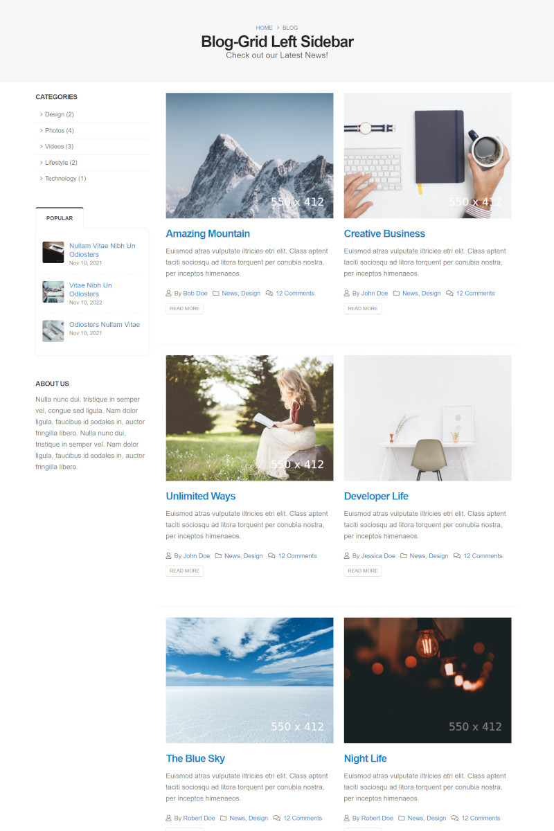 เว็บไซต์สำเร็จรูป-layout - Blogs