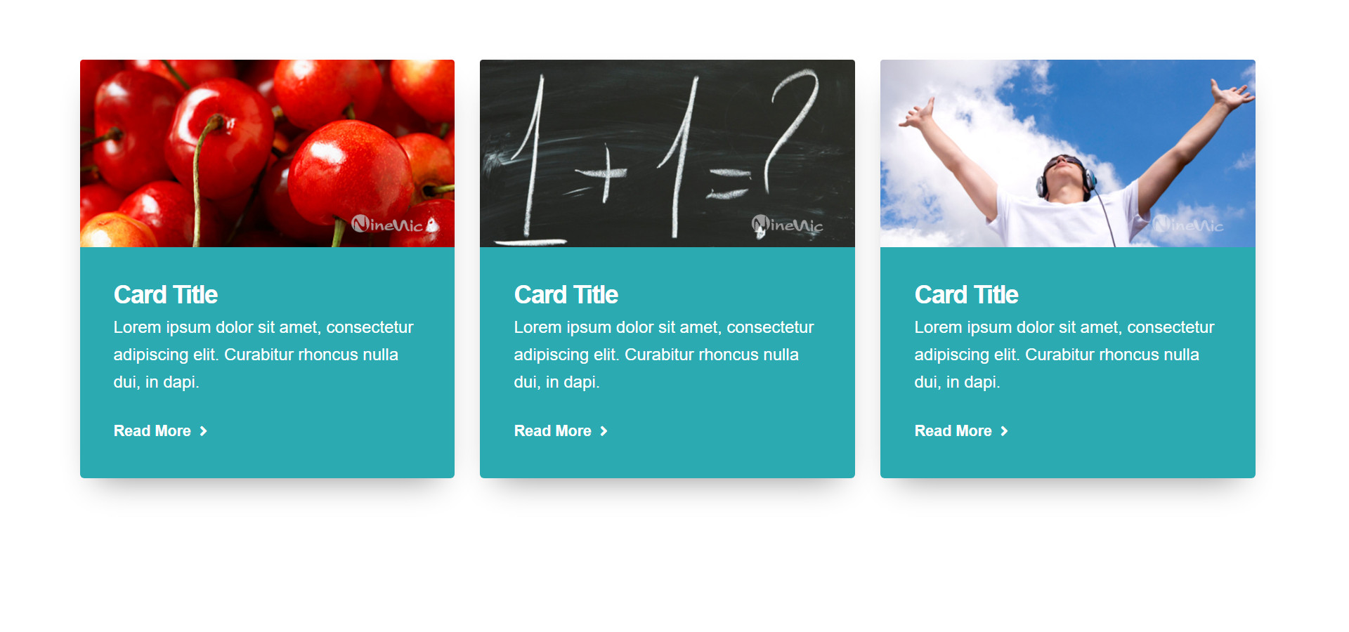 Shortcodes cards - shadow-3-images-top-bg-color-tertiary-3-column แนะนำ เว็บไซต์สำเร็จรูป NineNIC