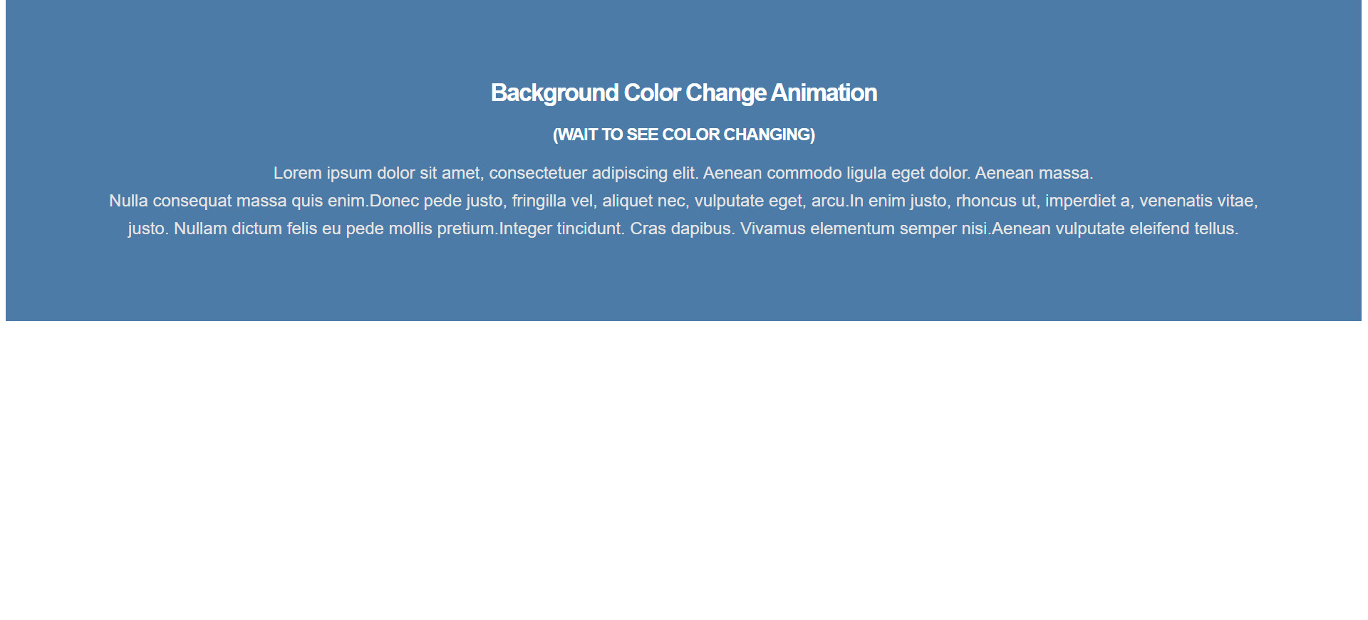 Shortcodes sections and parallax - background-color-change-animation แนะนำ เว็บไซต์สำเร็จรูป NineNIC